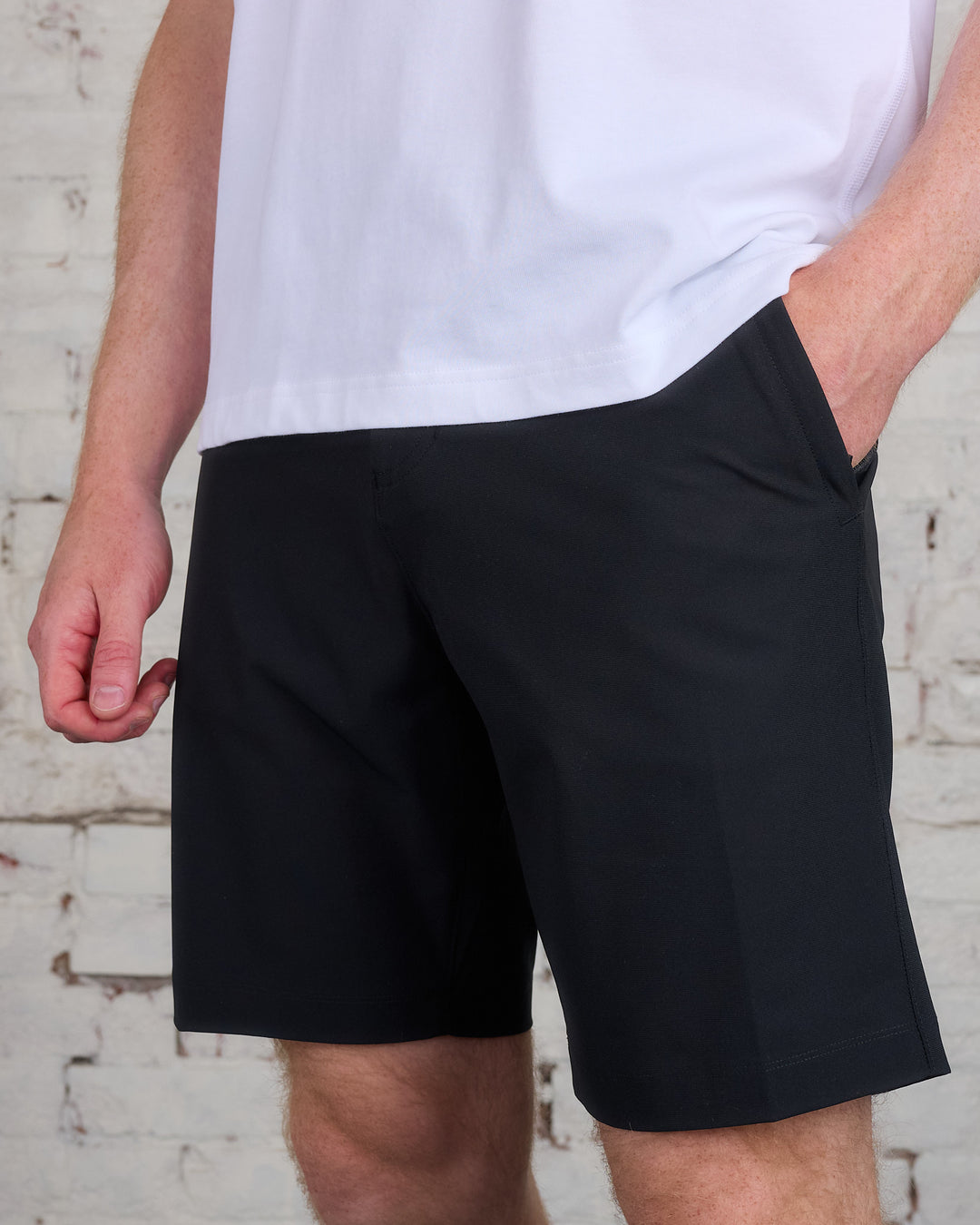 Reigning Champ Knit Coach's Short Black