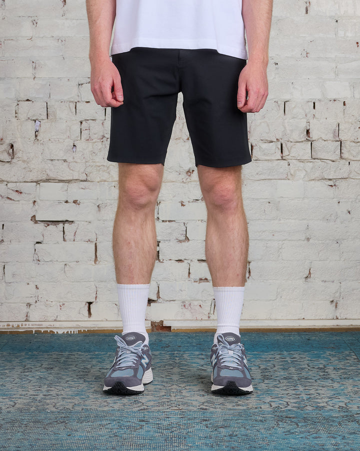 Reigning Champ Knit Coach's Short Black