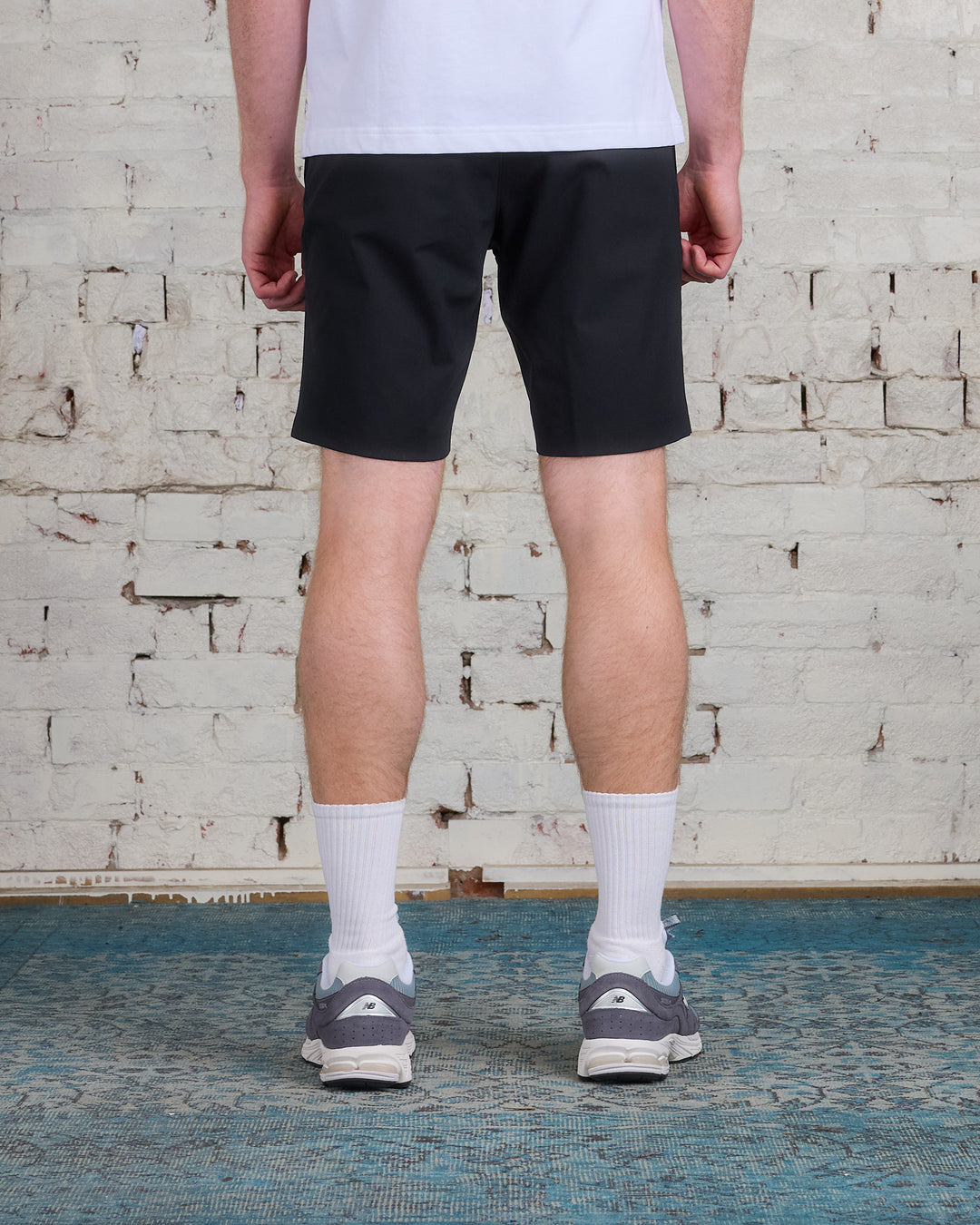 Reigning Champ Knit Coach's Short Black