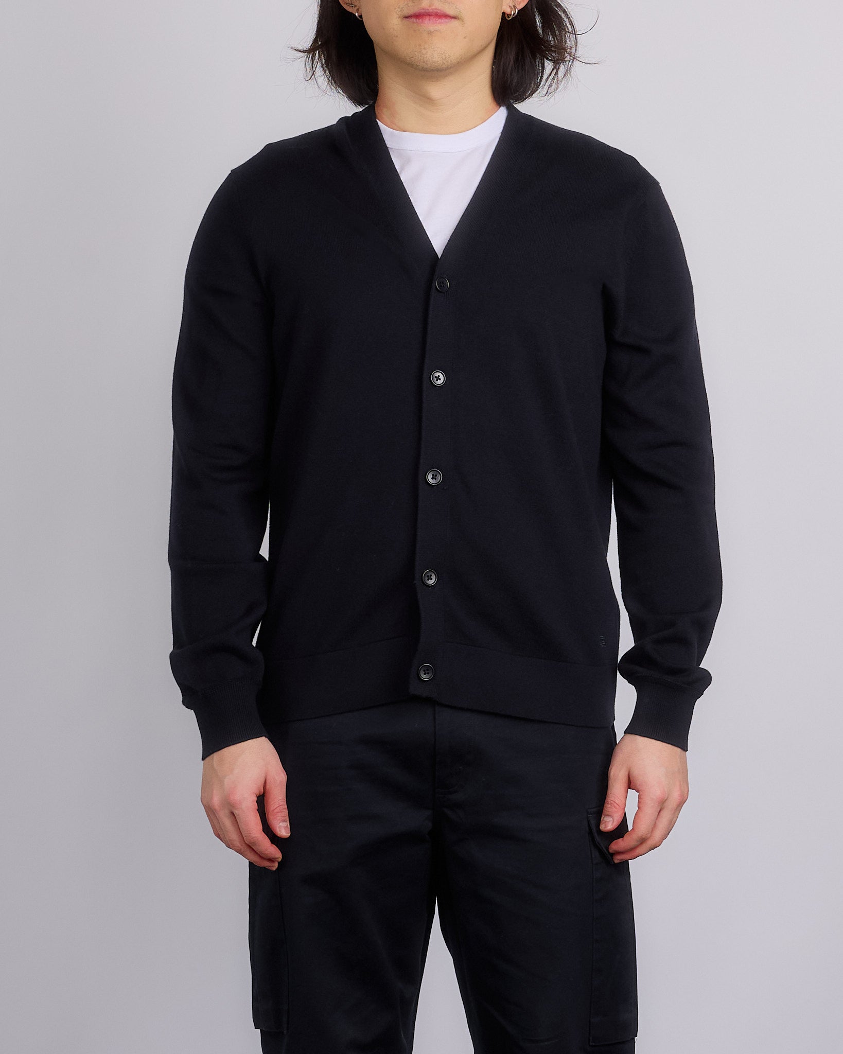 Reigning Champ Knit Cotton Cashmere Riviera Cardigan Black – LESS 17