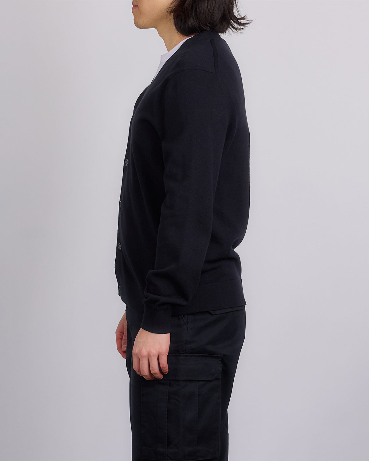 Reigning Champ Knit Cotton Cashmere Riviera Cardigan Black – LESS 17