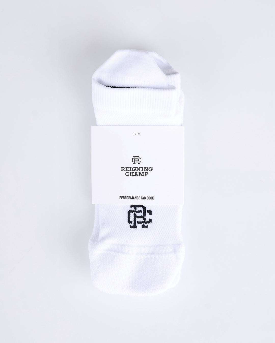 Reigning Champ Knit Performance Tab Sock White
