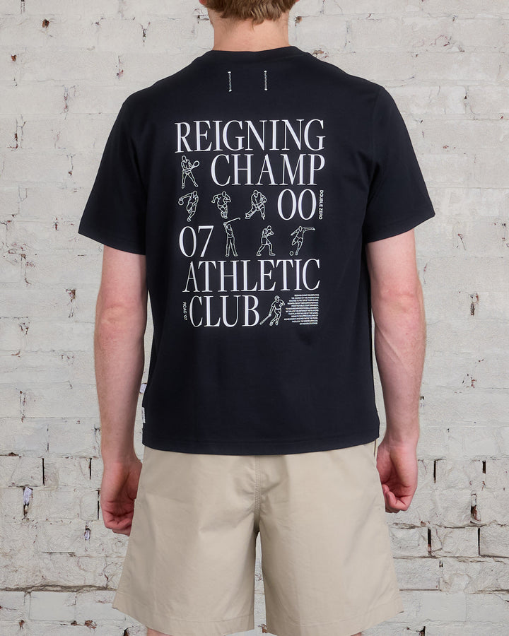 Reigning Champ Knit RCAC T-Shirt Black