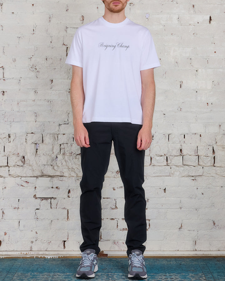 Reigning Champ Knit RCAC T-Shirt White