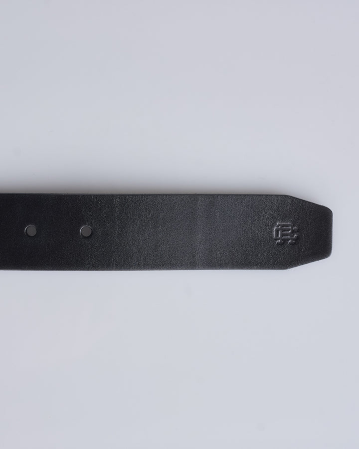 Reigning Champ Leather Belt Black