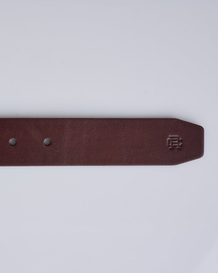 Reigning Champ Leather Belt Brown