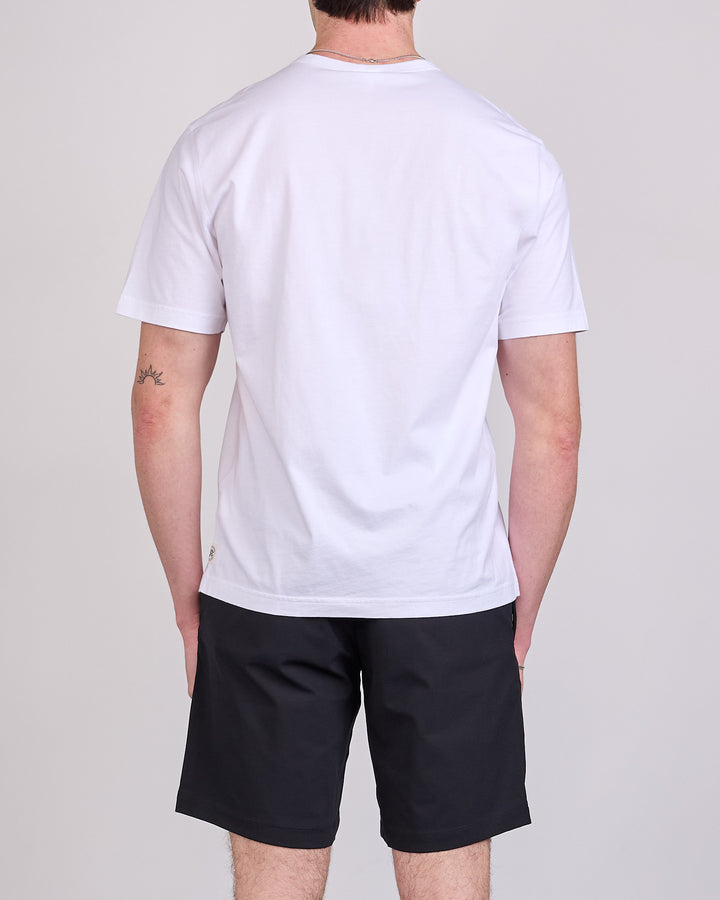 Reigning Champ Lightweight Jersey Monogram T-Shirt White