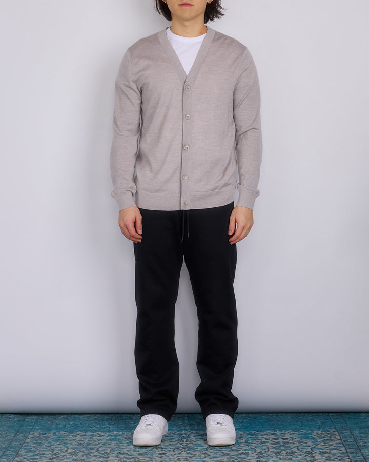 Reigning Champ Lightweight Merino Harry Cardigan Dove