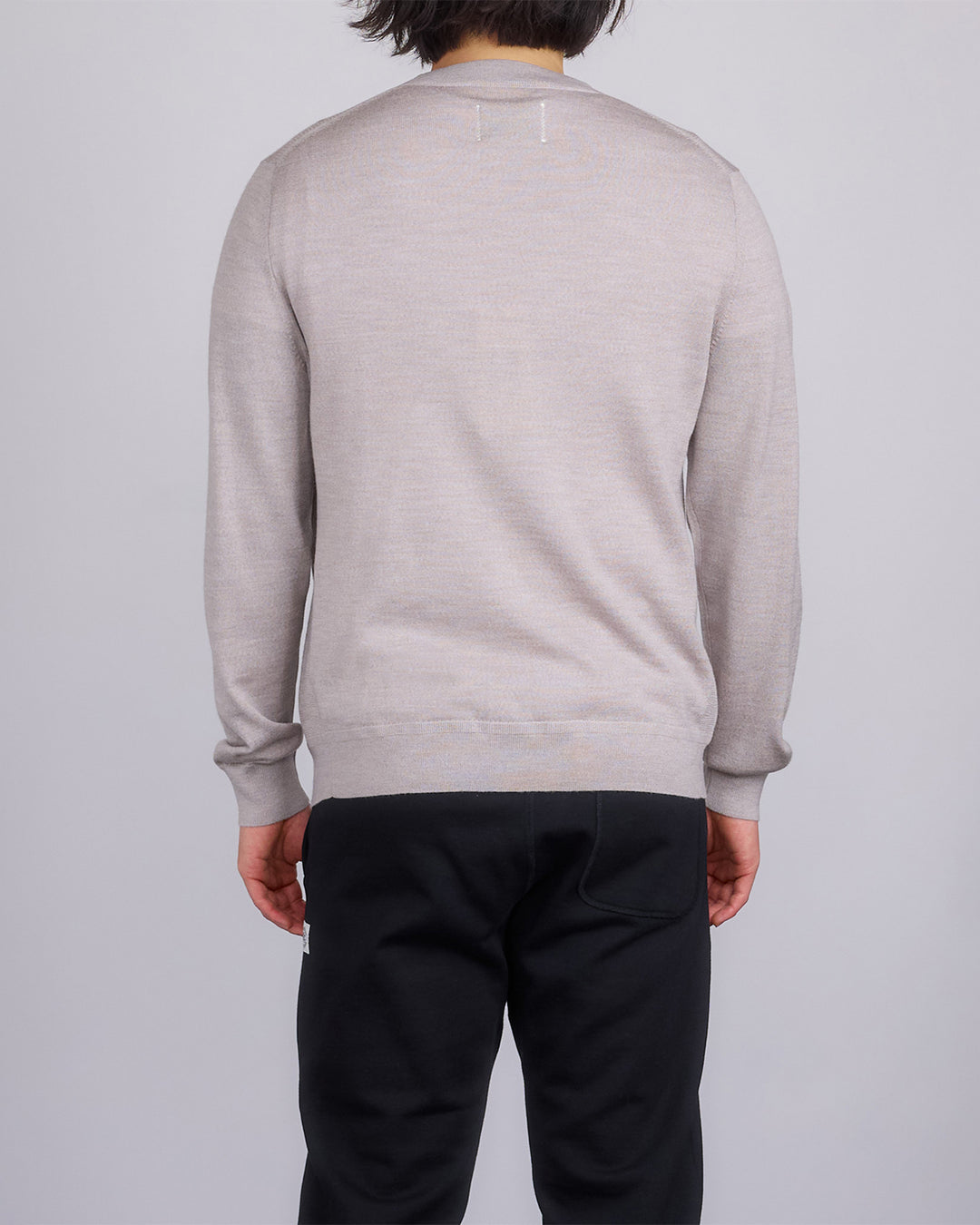 Reigning Champ Lightweight Merino Harry Cardigan Dove