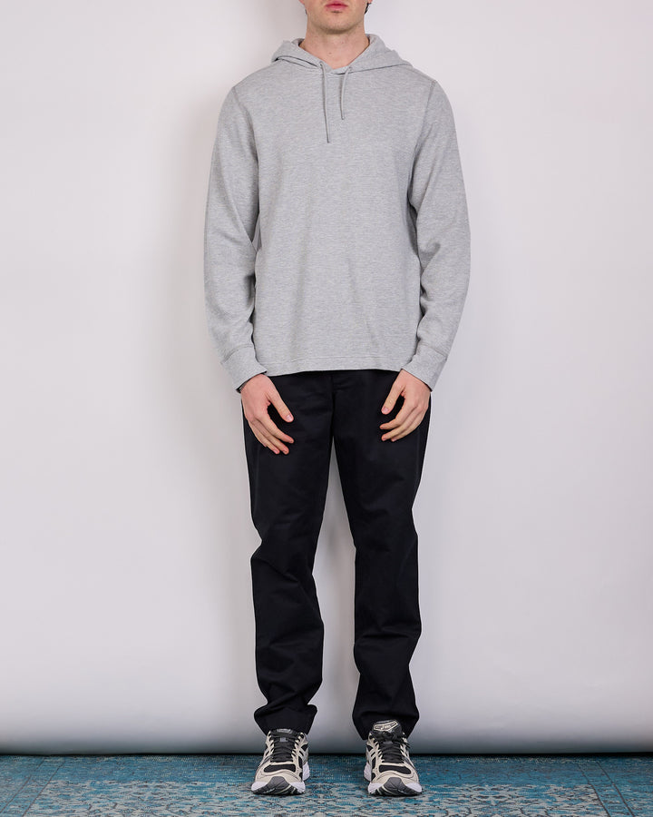 Reigning Champ Lightweight Waffle Standard Hoodie Heather Grey