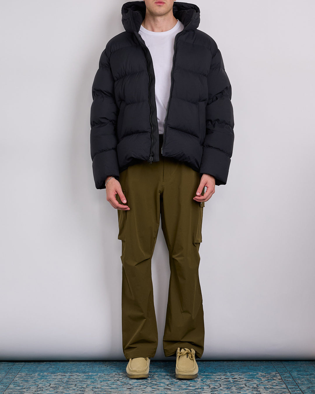 Reigning Champ Matte Ripstop Down Franchise Jacket Black