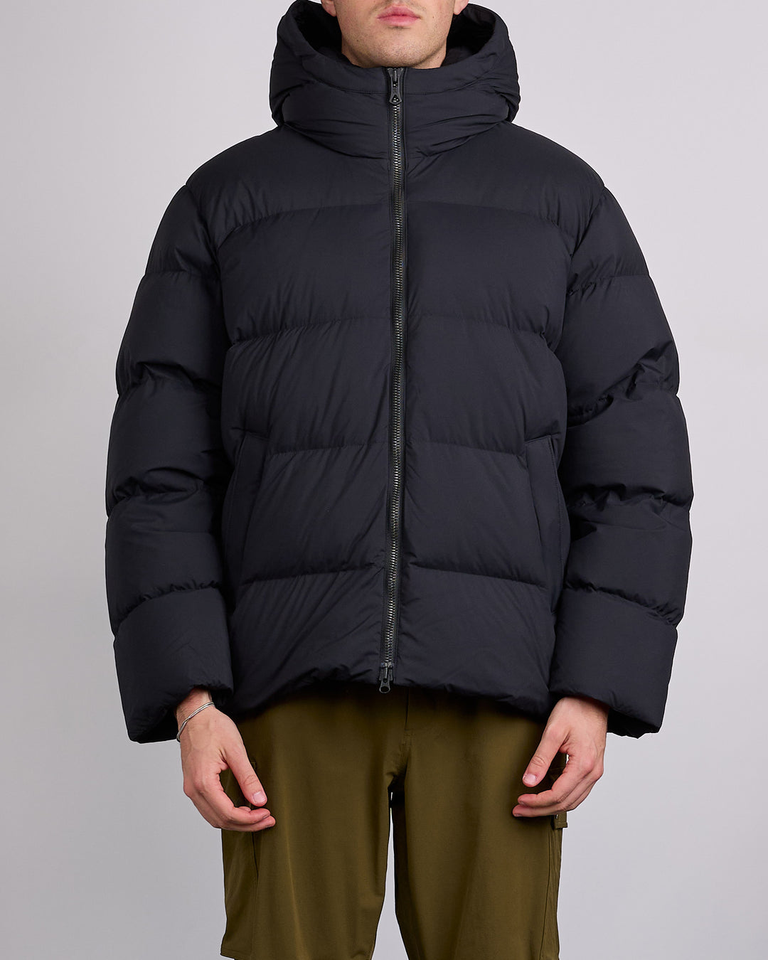 Reigning Champ Matte Ripstop Down Franchise Jacket Black