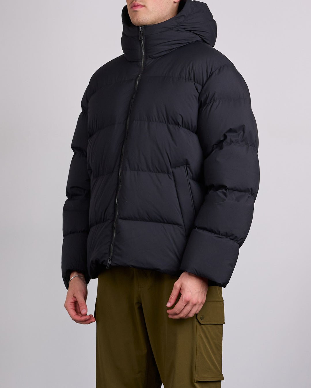 Reigning Champ Matte Ripstop Down Franchise Jacket Black