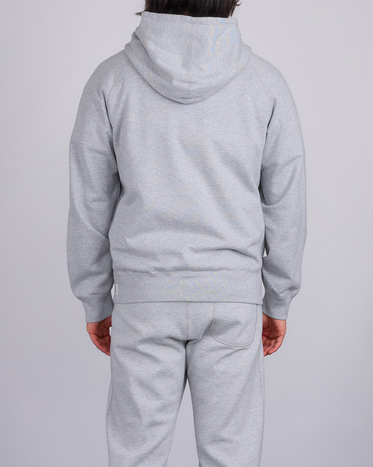 Reigning Champ Midweight Arch Logo Hoodie Heather Grey – LESS 17