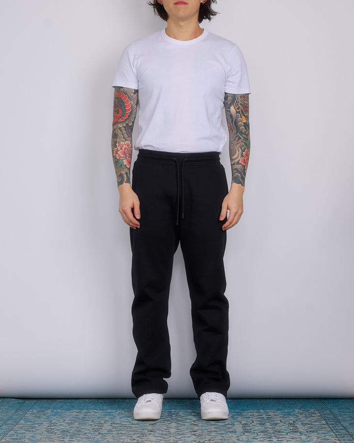 Reigning Champ Midweight Fleece Straight Leg Sweatpant Black