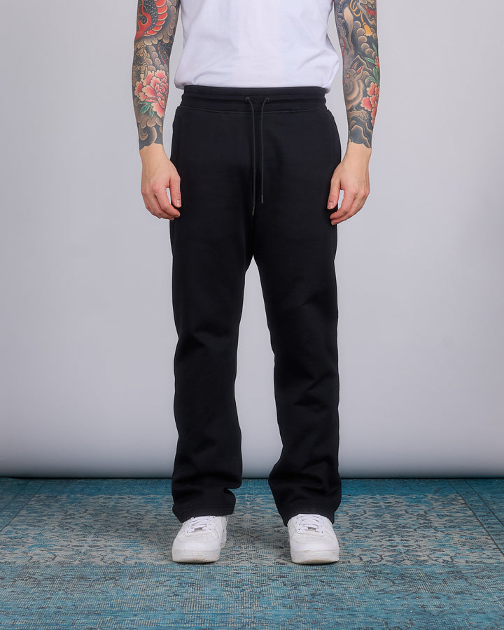 Reigning Champ Midweight Fleece Straight Leg Sweatpant Black