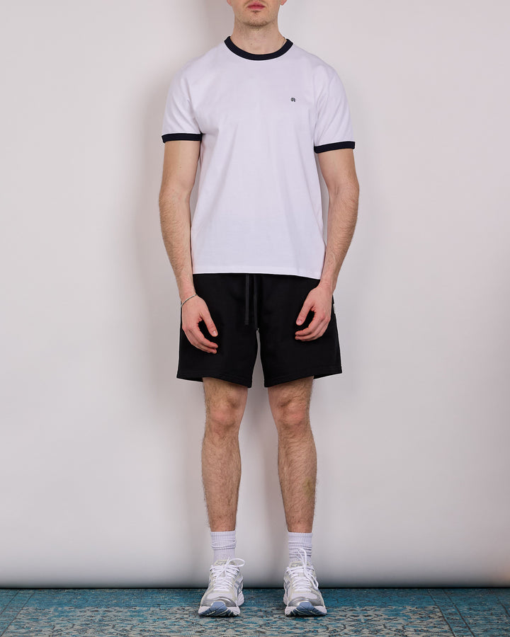 Reigning Champ Midweight Jersey Ringer T-Shirt White-Navy