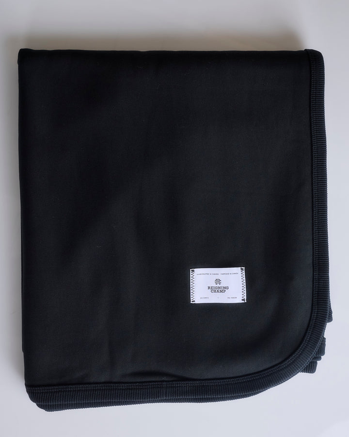 Reigning Champ Midweight Terry Blanket Black