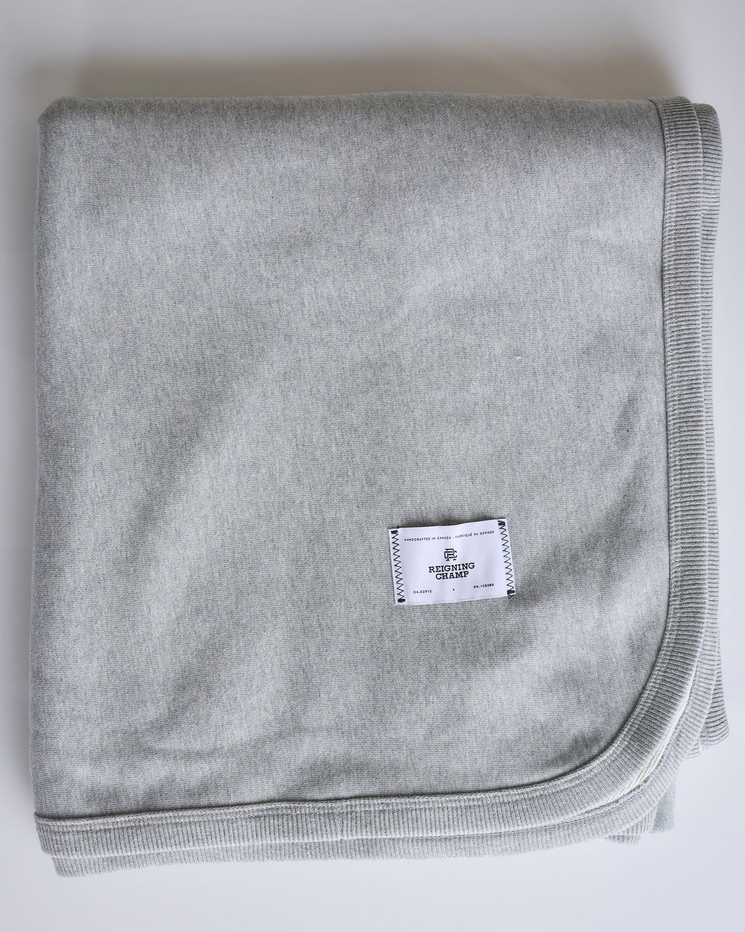 Reigning Champ Midweight Terry Blanket Heather Grey