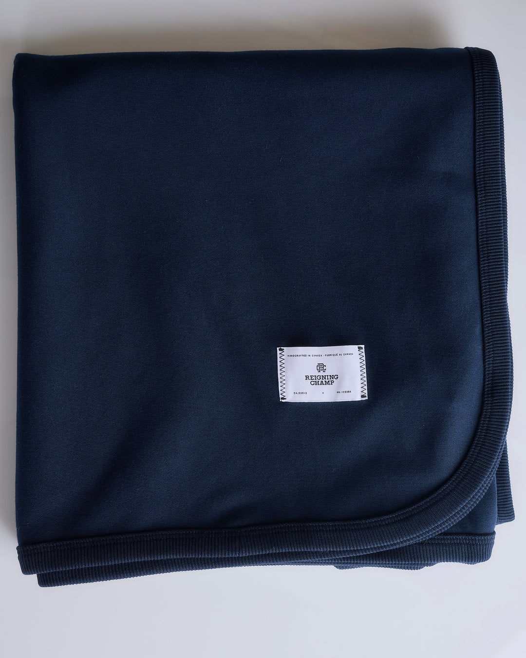 Reigning Champ Midweight Terry Blanket Navy