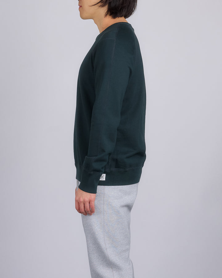 Reigning Champ Midweight Terry Slim Crewneck Petrol