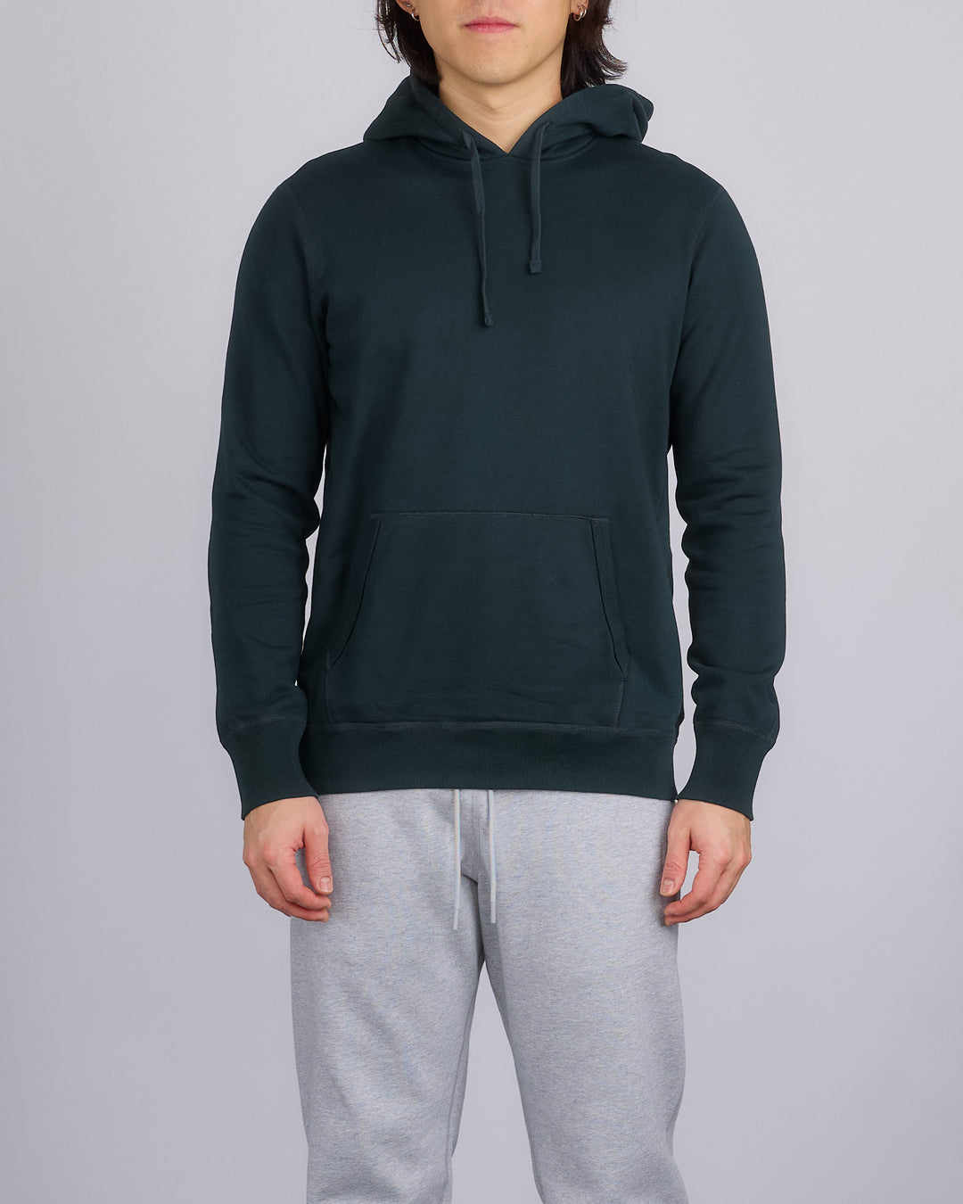 Reigning Champ Midweight Terry Slim Hoodie Petrol – LESS 17