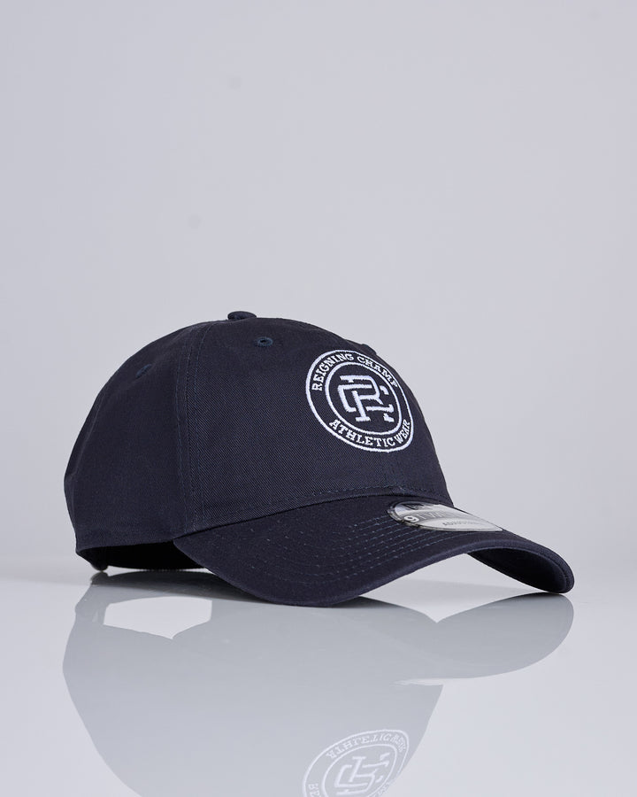 Reigning Champ NE 9Twenty Crest Logo Cap Navy White