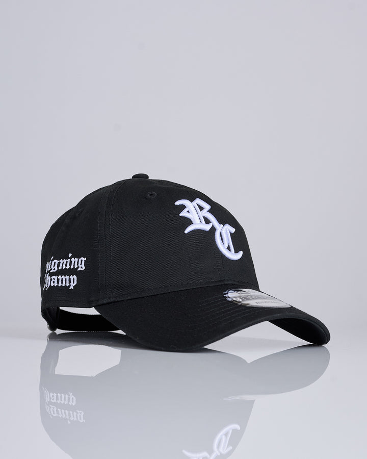 Reigning Champ NE 9Twenty Old English Cap Black White