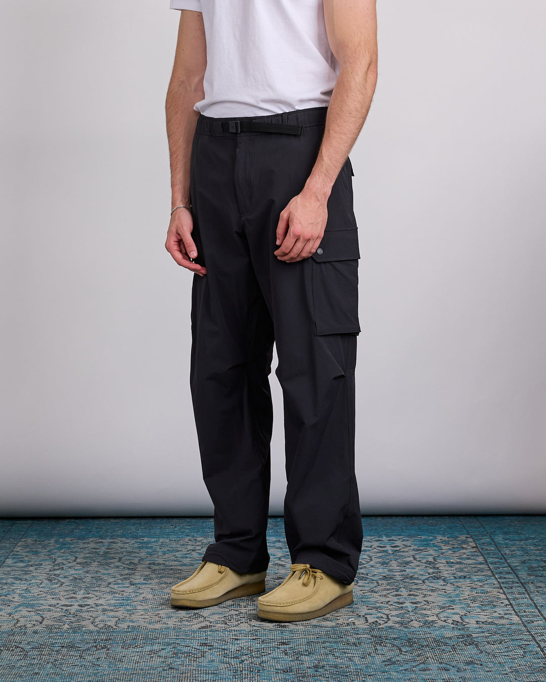 Reigning Champ Nylon Oxford Rover Cargo Pant Black