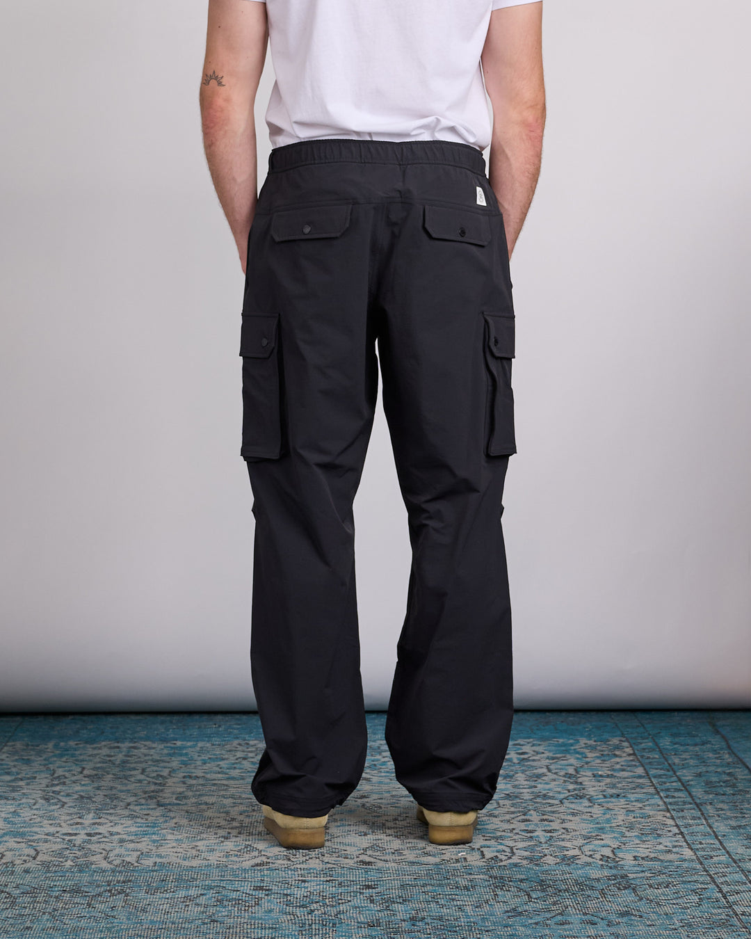 Reigning Champ Nylon Oxford Rover Cargo Pant Black