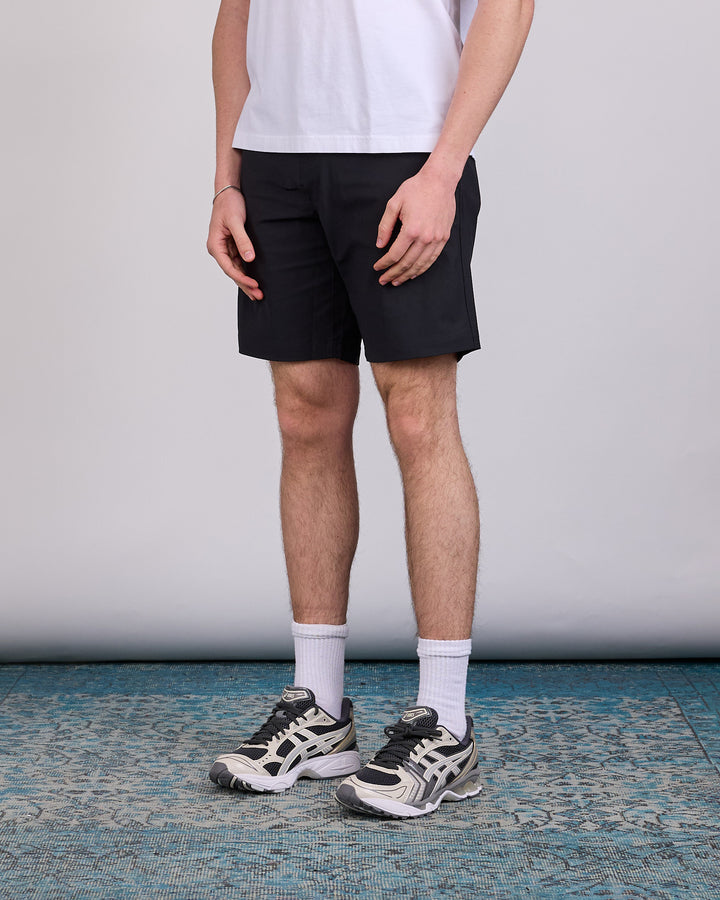 Reigning Champ Stretch Warp Knit 9-Inch Coach's Slim Short Black