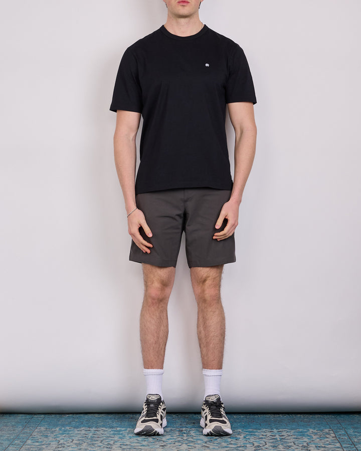 Reigning Champ Stretch Warp Knit 9-Inch Coach's Slim Short Carbon