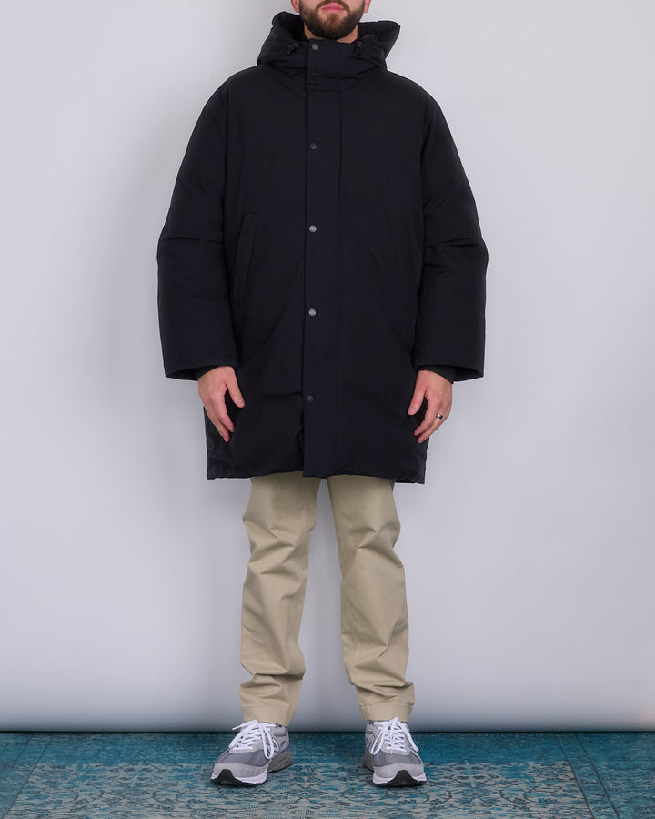 Reigning Champ Tech Nylon Sideline Parka Black