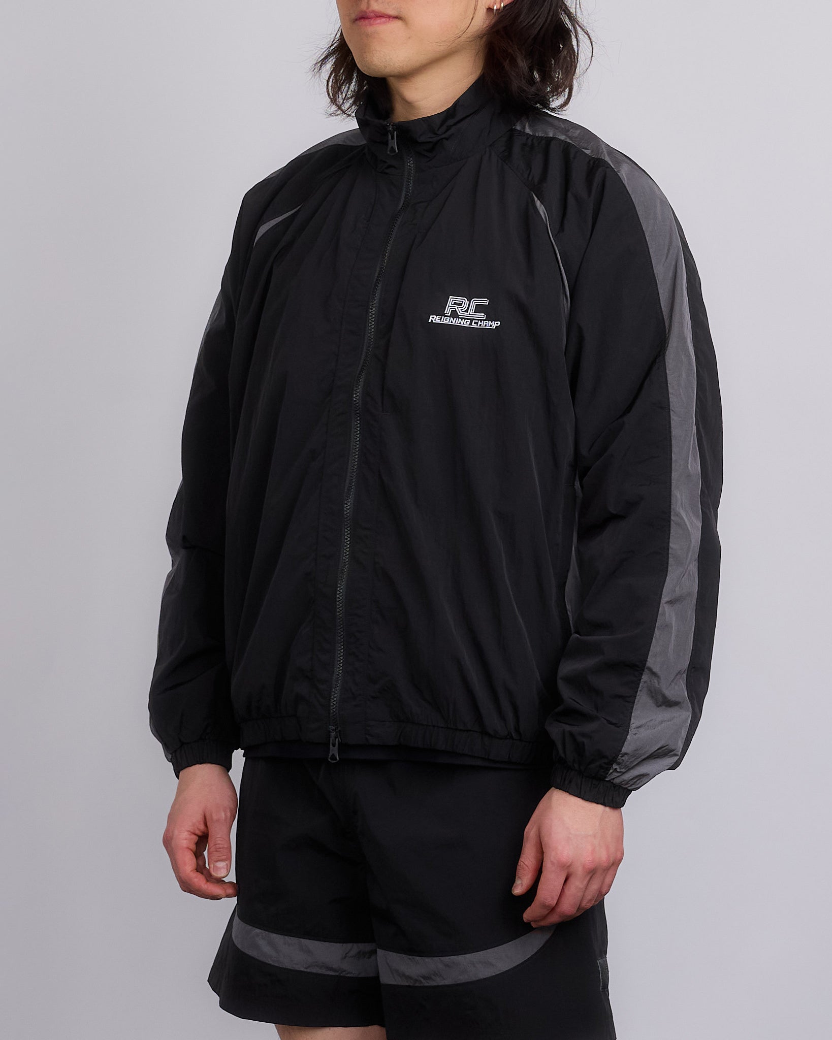 ジャケット・アウター REIGNING CHAMP Nylon Track Jacket Crinkle Nylon Radar Jacket | Reigning Champ
