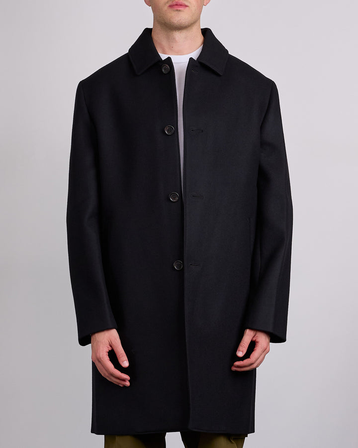 Reigning Champ Wool Scout Coat Black