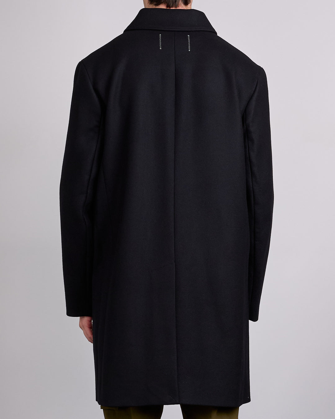 Reigning Champ Wool Scout Coat Black