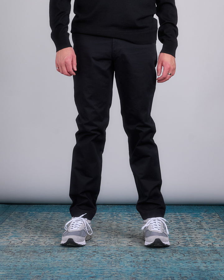 Reigning Champ Woven Cotton Chino Freshman Pant Black