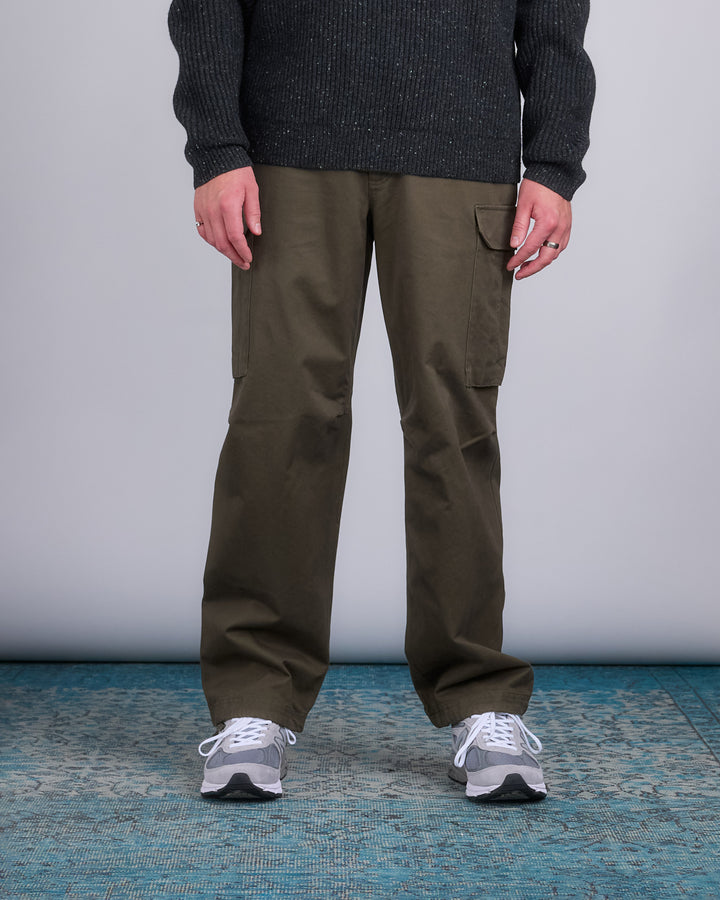 Reigning Champ Woven Cotton Keeper Cargo Pant Dark Olive