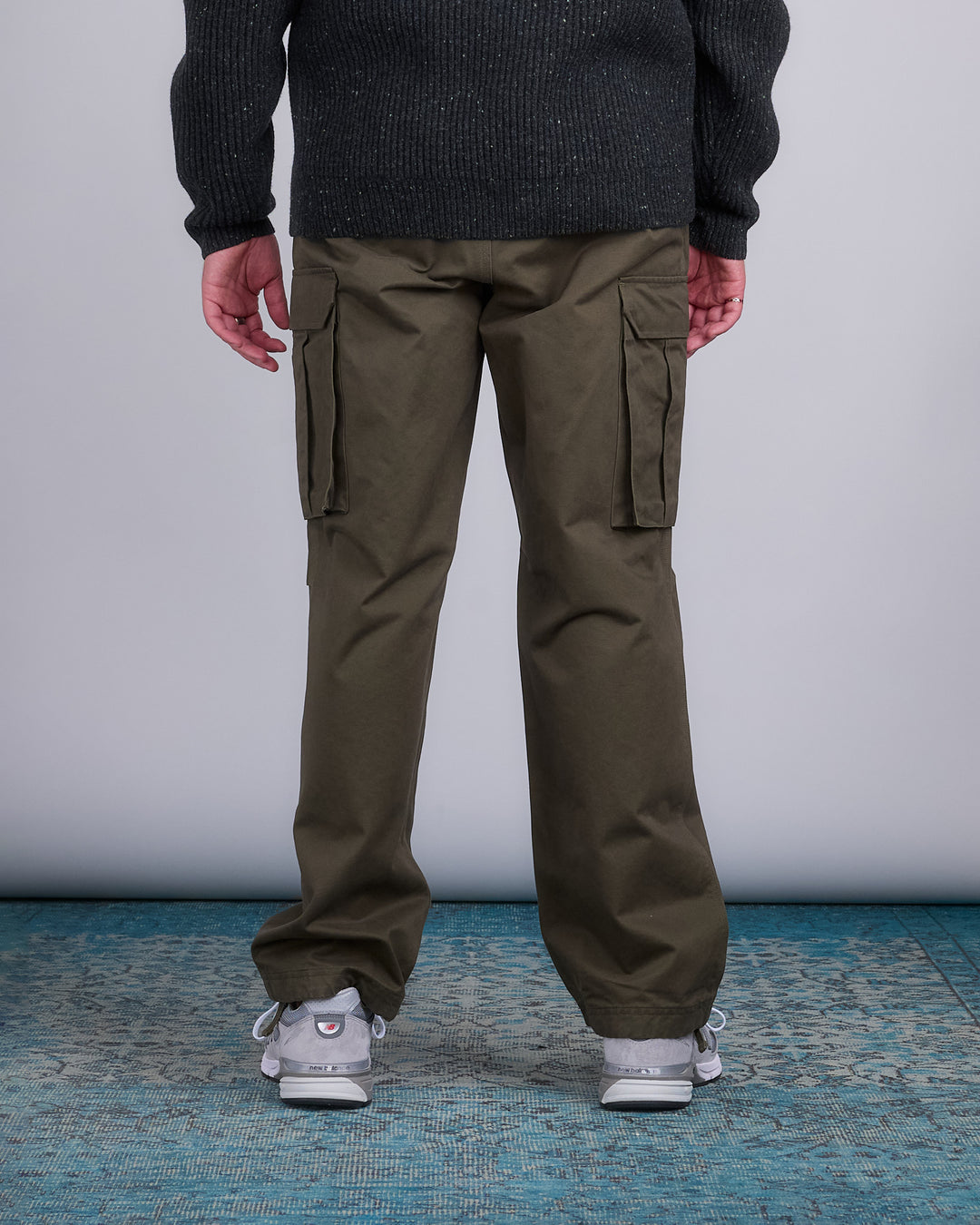 Reigning Champ Woven Cotton Keeper Cargo Pant Dark Olive