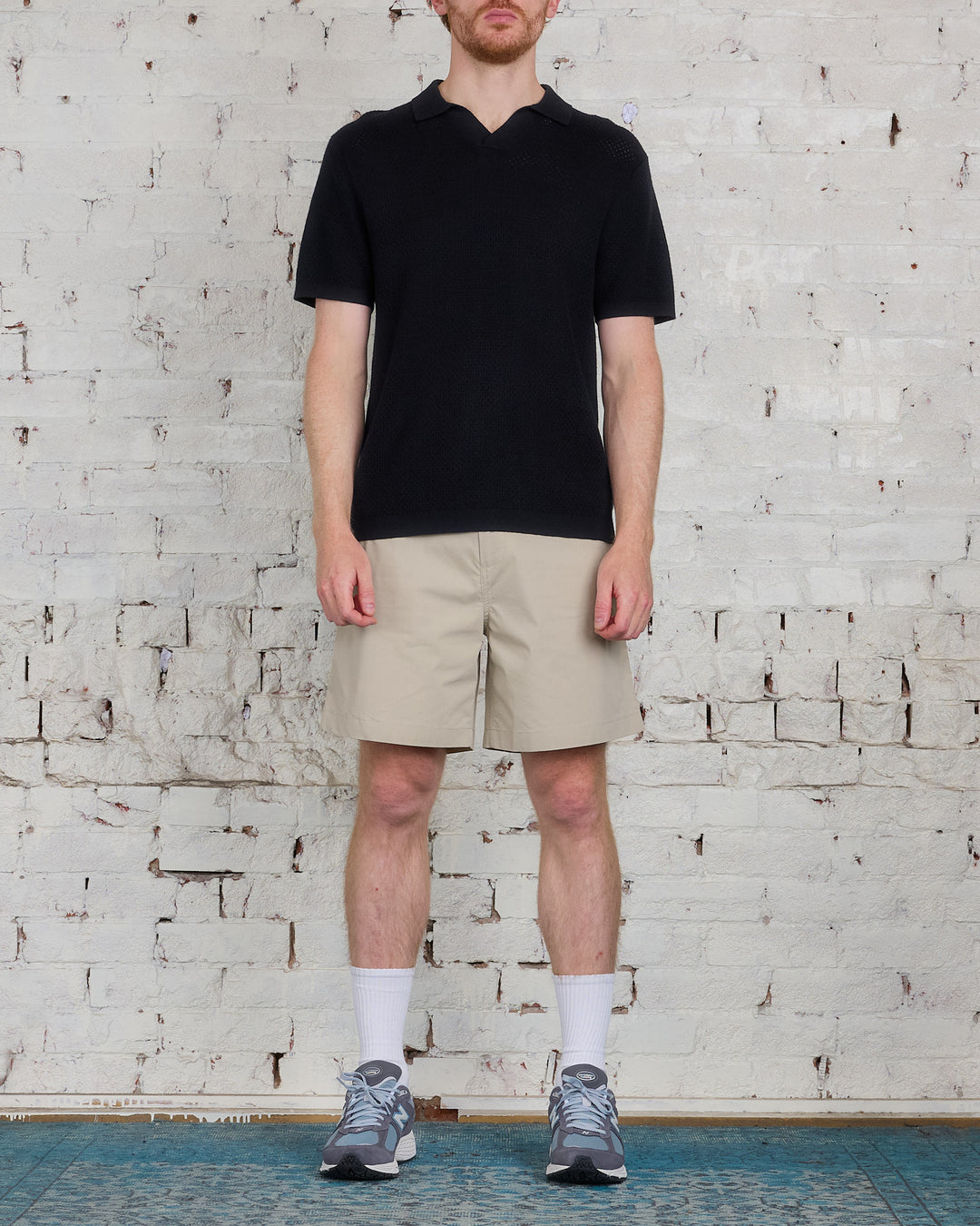 Reigning Champ Woven Solotex Cotton Ivy Short Dove