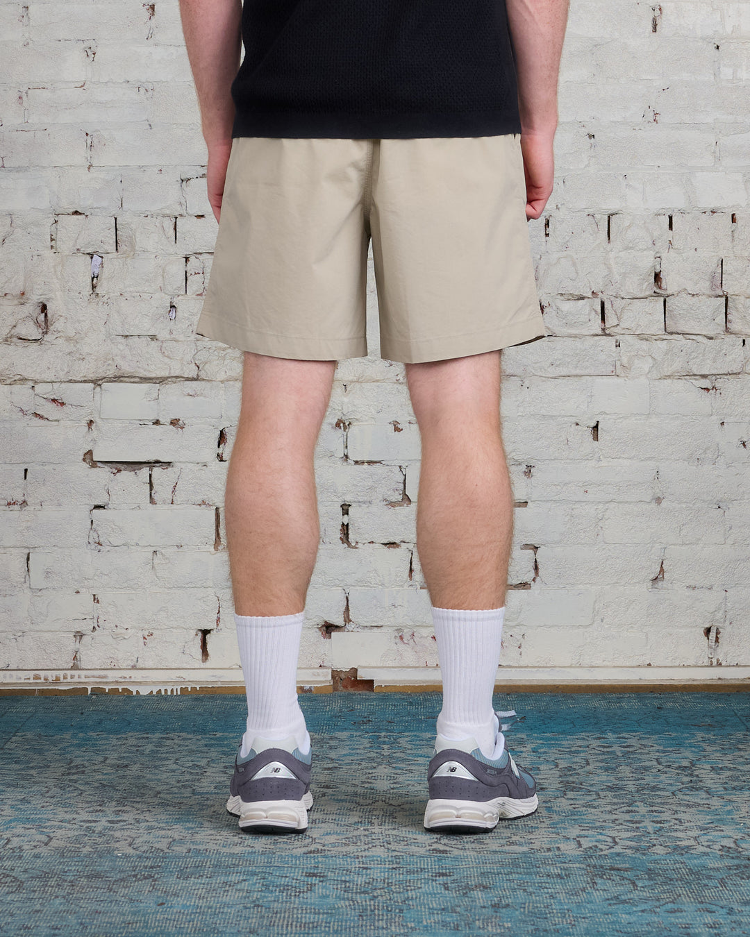 Reigning Champ Woven Solotex Cotton Ivy Short Dove