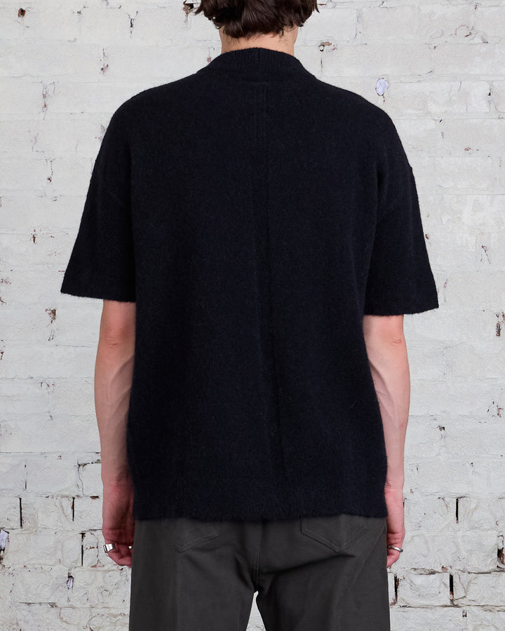 Rick Owens Alpaca Tommy Kit Sweater Black