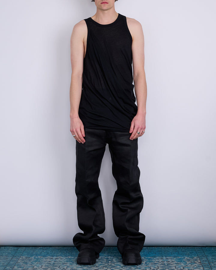 Rick Owens Anthem Tank Unstable Cotton Black