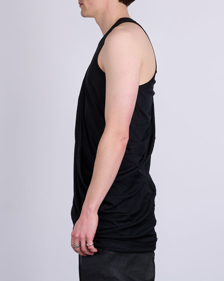 Rick Owens Anthem Tank Unstable Cotton Black