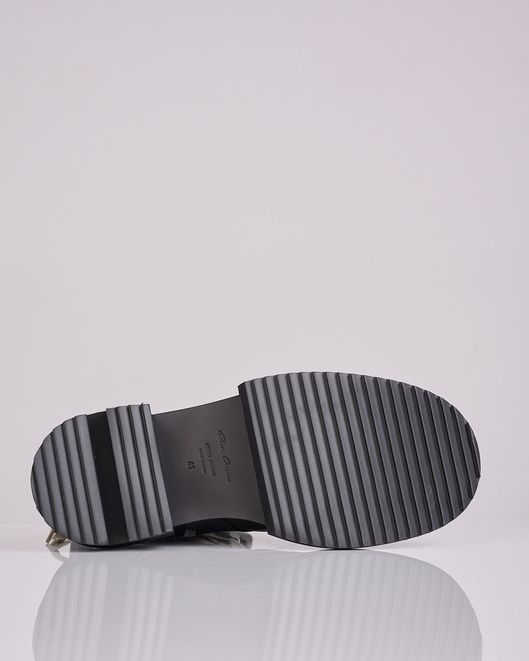 Rick Owens Army Gabe Boot LOO Leather Black