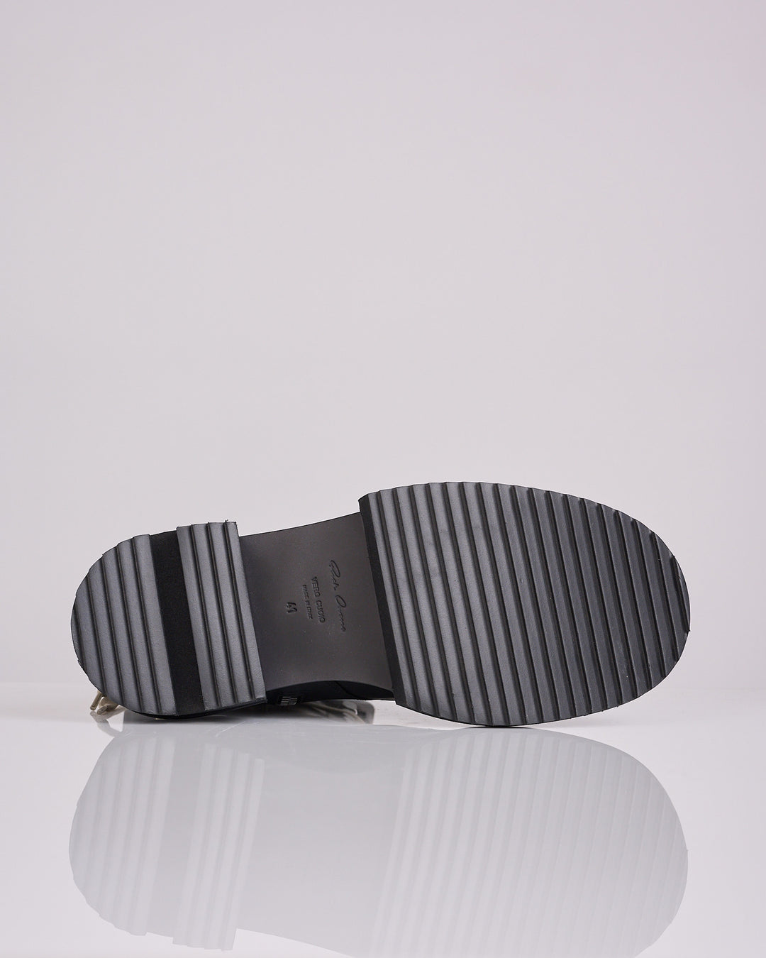 Rick Owens Army Gabe Boot LOO Leather Black