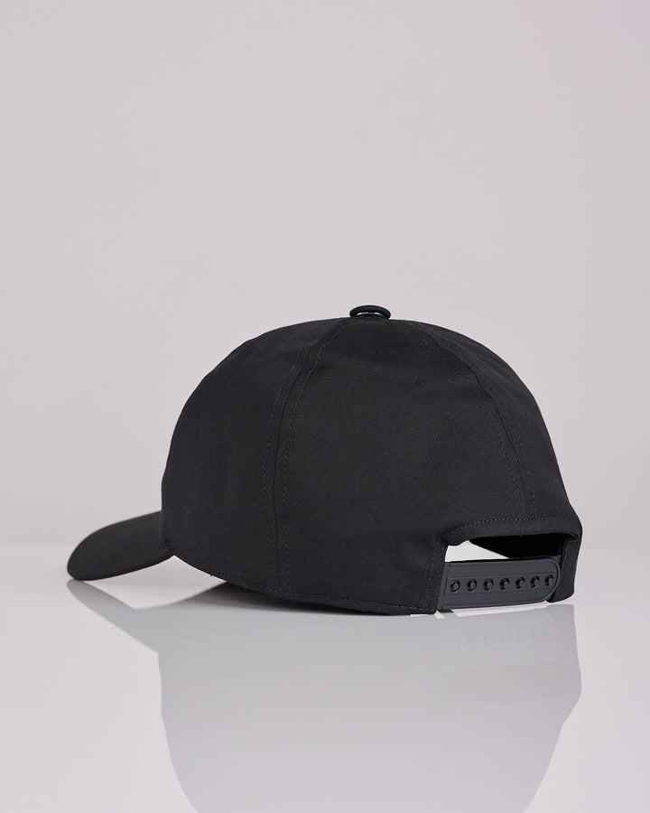Rick Owens Baseball Cap Love TE Stretch Poplin Black Dust
