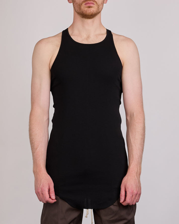 Rick Owens Basic Rib Tank Classic Jersey Black