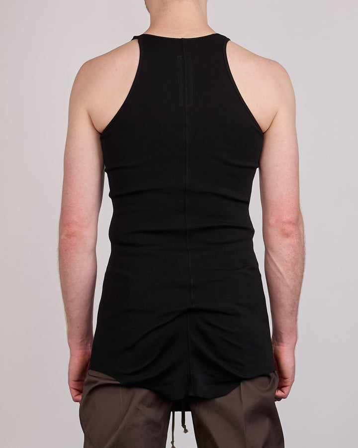 Rick Owens Basic Rib Tank Classic Jersey Black