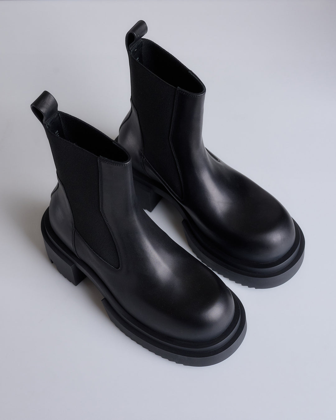 Rick Owens Beatle Bogun Boot Full Grain Black